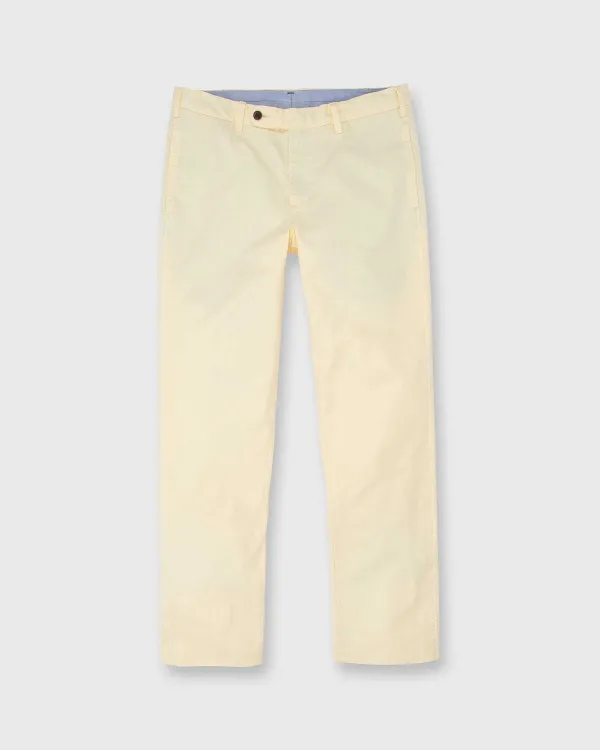 Online Sid Mashburn Garment-Dyed Sport Trouser Pale Yellow Ap Lightweight Twill