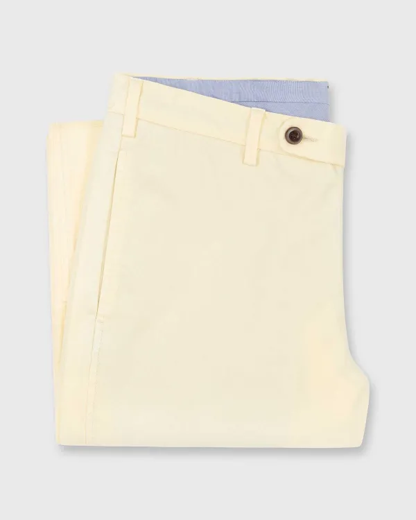 Online Sid Mashburn Garment-Dyed Sport Trouser Pale Yellow Ap Lightweight Twill