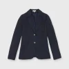 Flash Sale Ann Mashburn Ghost Blazer Navy High-Twist