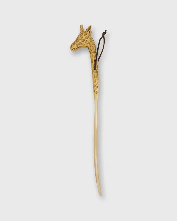 Store Sid Mashburn Giraffe Shoe Horn Brass