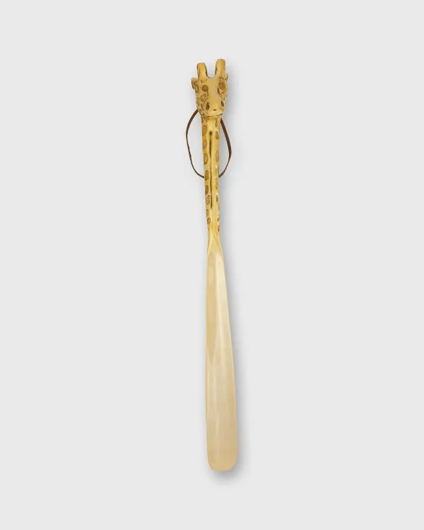 Store Sid Mashburn Giraffe Shoe Horn Brass