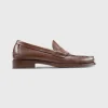 Discount Sid Mashburn Handsewn Penny Loafer Chocolate Grain Leather