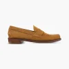 Flash Sale Sid Mashburn Handsewn Penny Loafer Tobacco Suede