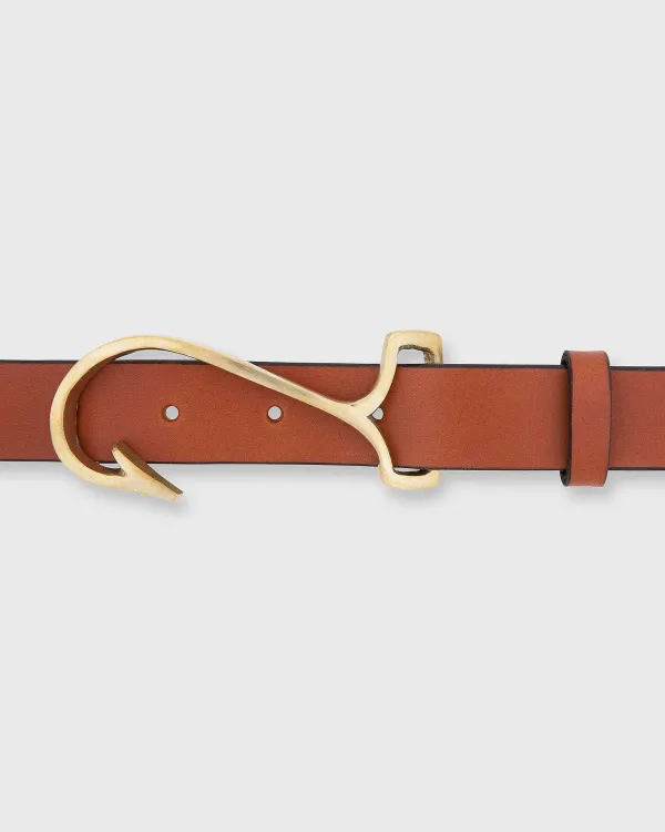 Shop Mashburn Hook Belt Buckle Brass