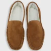 Online Sid Mashburn House Slippers Sand Suede