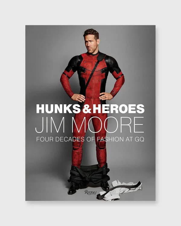 Outlet Rizzoli Hunks & Heroes: Four Decades Of Fashion At Gq (Signed Copy) Jim Moore