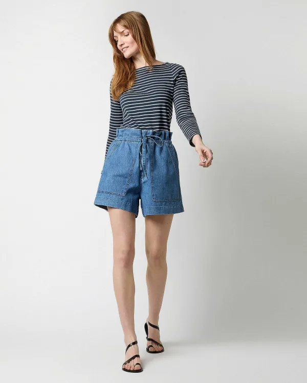 Shop Isabel Marant Étoile Ipolyte Short Blue