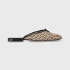 Best Ann Mashburn Joy Mule Khaki/Black Raffia