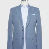 Fashion Sid Mashburn Kincaid No. 2 Jacket Pale Blue Hopsack