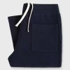 Best Sale Sid Mashburn Knit Sweatpant Navy French Terry