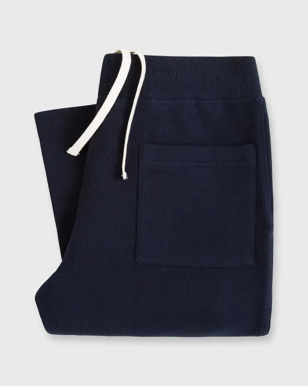 Best Sale Sid Mashburn Knit Sweatpant Navy French Terry