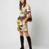 Fashion La DoubleJ La Scala Tee Big Flower Rose Jersey