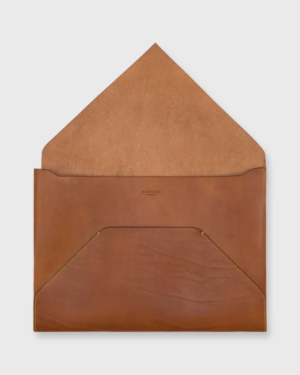 Shop Mashburn Laptop Case Tan Leather