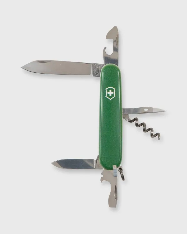 Fashion Victorinox for Sid Mashburn Large Swiss Army Knife Green/White Mashburn "M"