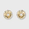 Online Of Rare Origin Limoncello Micro Earrings Gold/Pearl