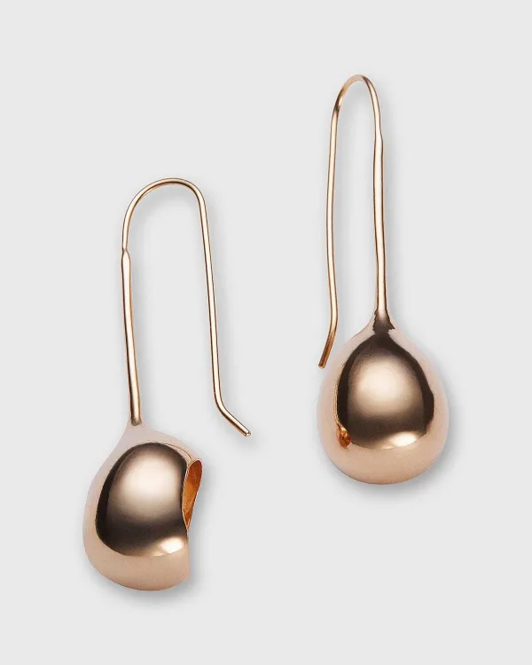 Flash Sale Helena Rohner Long Egg Earrings Gold