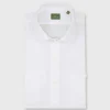 Outlet Sid Mashburn Long-Sleeved Marquez Shirt White Cotolino