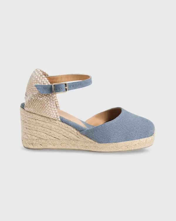 Store Castañer Low Carol Espadrille Citadel Canvas