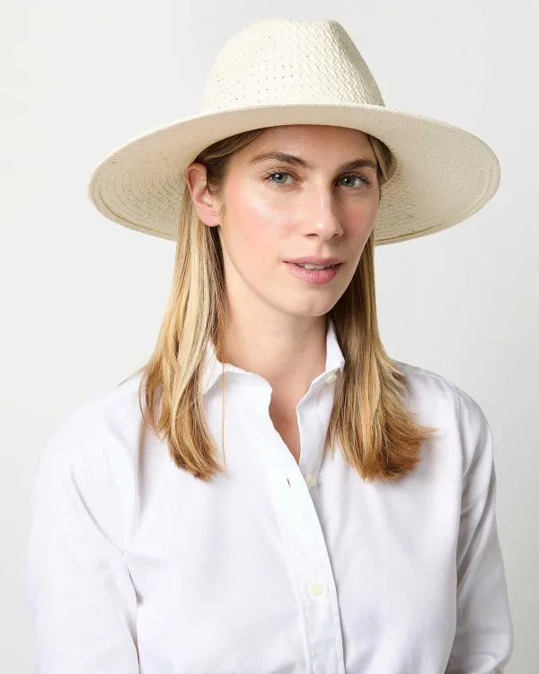 Fashion Hat Attack Luxe Vented Packable Hat Bleach