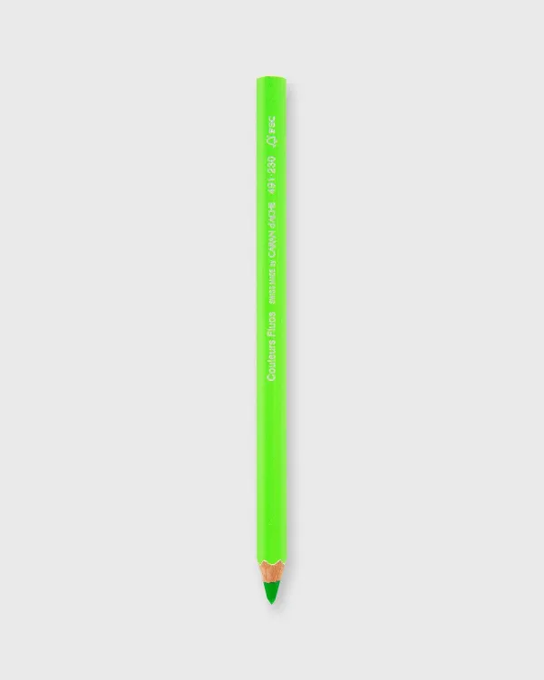 Online Caran d'Ache Maxi Pencil Fluo Green