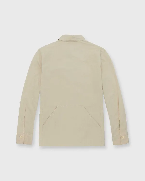 Flash Sale Sid Mashburn Military Jacket Stone Seersucker