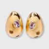 Best Lizzie Fortunato Mini Arp Earrings Studded Gold