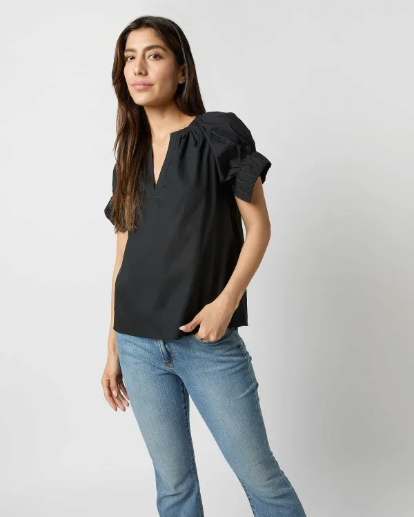 New Ulla Johnson Naomi Top Noir