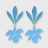 Hot We Dream in Colour Orchid Earrings Ocean