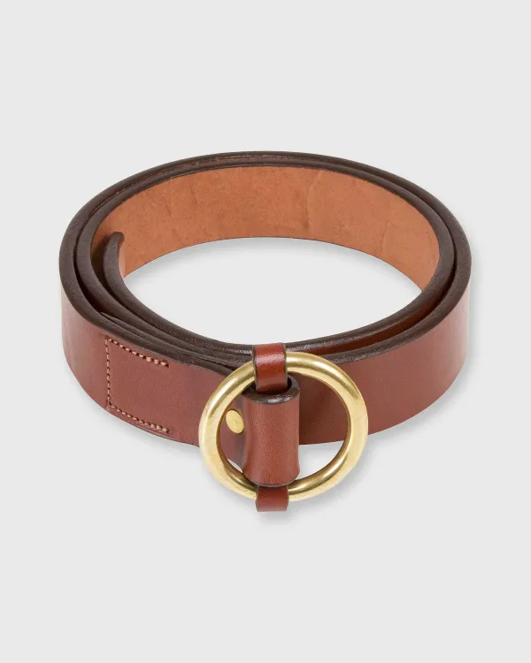 Sale Mashburn 1.25" O-Ring Belt Oak Bridle