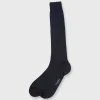 Best Sid Mashburn Over-The-Calf Dress Socks Navy Silk