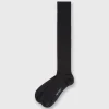 Best Marcoliani Over-The-Calf Dress Socks Charcoal Extra Fine Merino