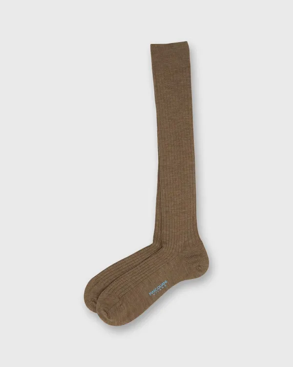 Sale Marcoliani Over-The-Calf Dress Socks Natural Extra Fine Merino