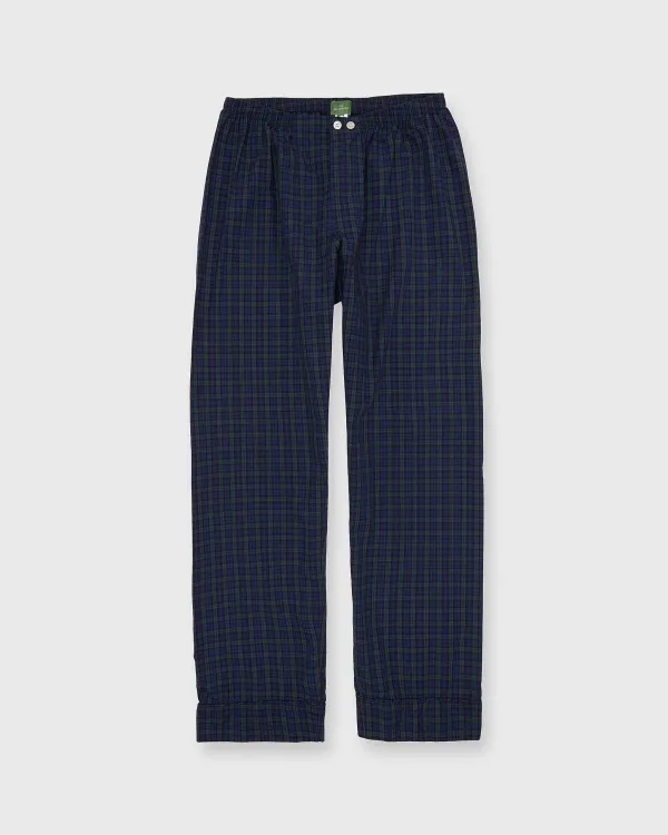 Best Sid Mashburn Pajama Set Navy Blackwatch Tartan Poplin