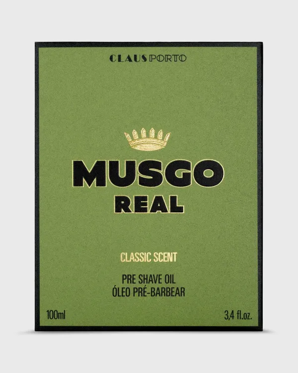 Online Musgo Real Pre Shave Oil Classic