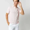 Discount Sid Mashburn Rally Polo Sweater Pale Pink Cotton