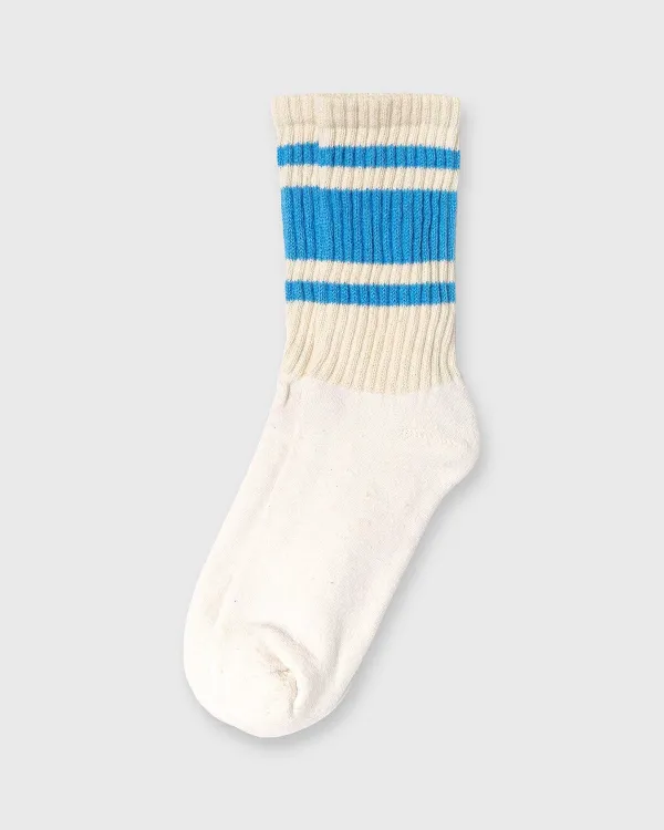 Clearance American Trench Retro Mono Stripe Socks Blue