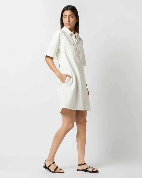 Cheap A.P.C. Rosa Dress Off White