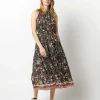 Clearance Ulla Johnson Samar Dress Obsidian Botanica