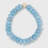 Discount Seally Mimi Semi Precious Beaded Bracelet Blue Jeans Monochrome