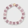 Cheap Seally Mimi Semi Precious Beaded Bracelet Purple Milk