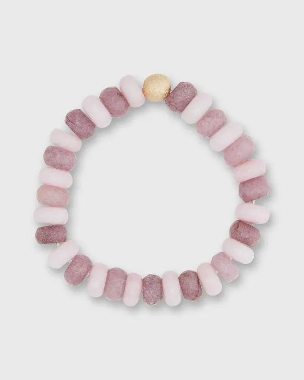 Cheap Seally Mimi Semi Precious Beaded Bracelet Purple Milk