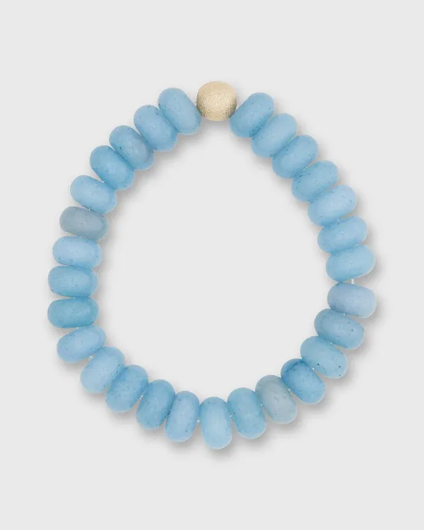 Discount Seally Mimi Semi Precious Beaded Bracelet Blue Jeans Monochrome