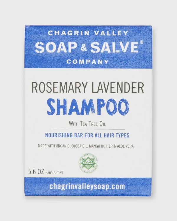 Outlet Chagrin Valley Shampoo Bar Rosemary Lavender