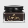 Hot Saphir Shell Cordovan Cream Dark Brown