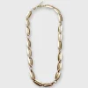 Cheap Helena Rohner Short Links Necklace Gold-Plated Brass