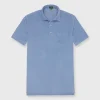 Shop Sid Mashburn Short-Sleeved Polo Coastal Terry