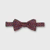 Online Sid Mashburn Silk Bow Tie Navy Morrell Pine