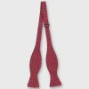 Online Sid Mashburn Silk Bow Tie Red/Blue Foulard