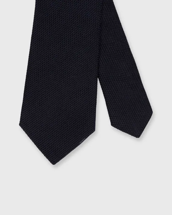 Outlet Sid Mashburn Silk Fino Grenadine Tie Dark Navy