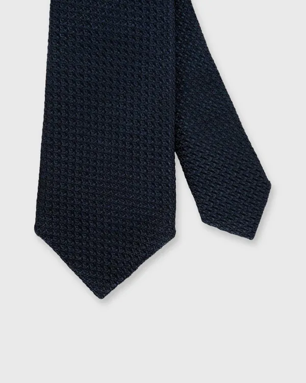 Sale Sid Mashburn Silk Grosso Grenadine Tie Dark Navy